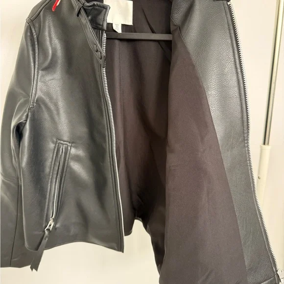 H&M Black Leather Jacket - Picture 7 of 7